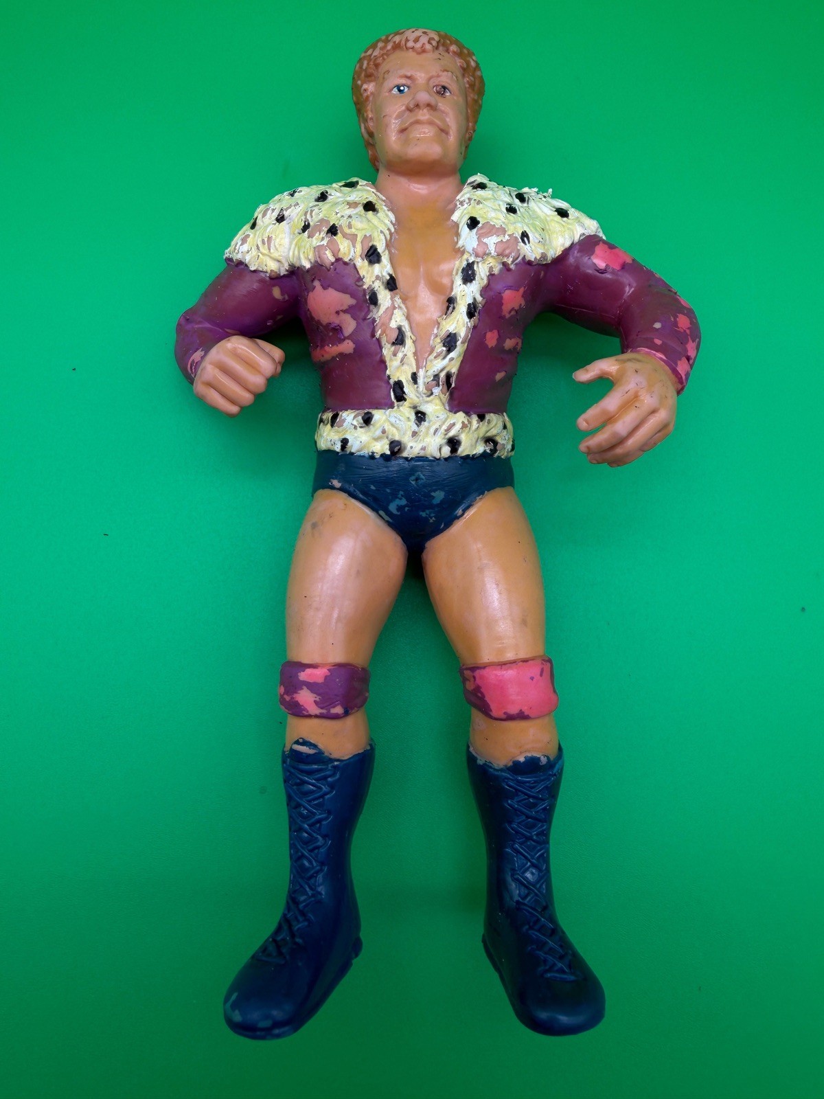 WWE LJN – Harley Race – 1987 Series 4 – Vintage WWF Wrestling Action Figure