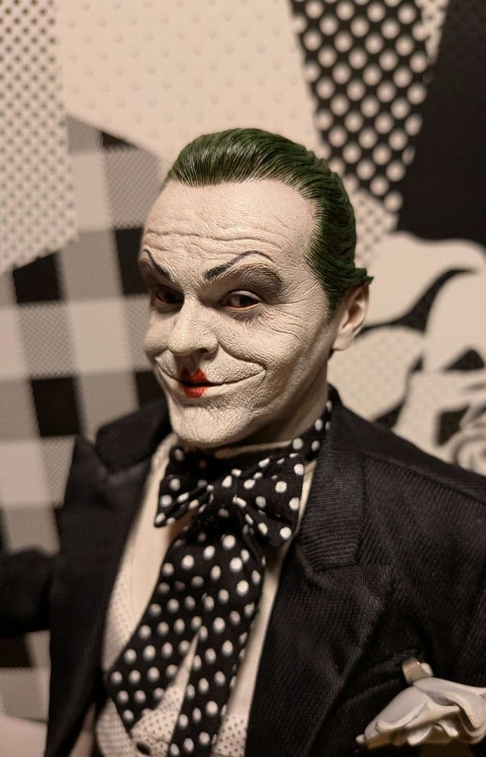 Hot Toys Movie DX14 The Joker Mime Ver. Jack Nicholson Figure Batman 1989