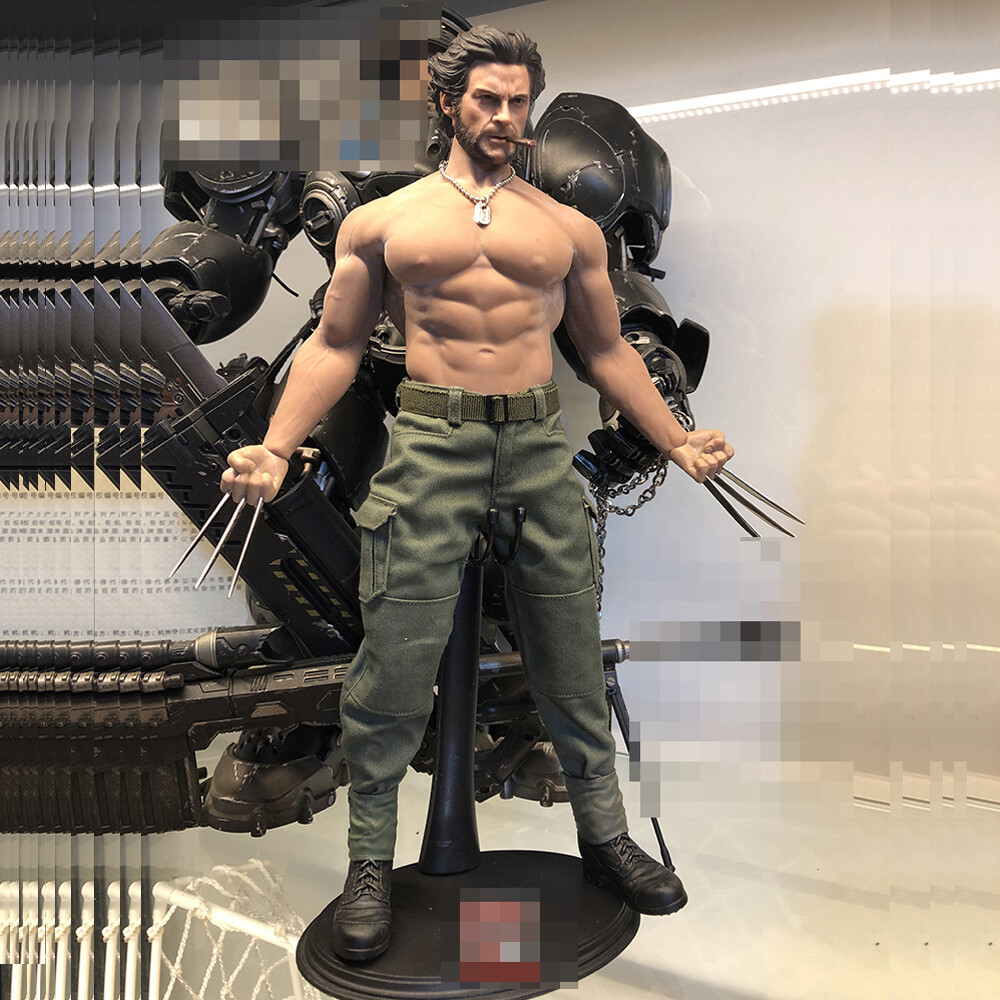DIY X-Men Wolverine Logan Hugh Jackman 12in Action Figure Doll Model