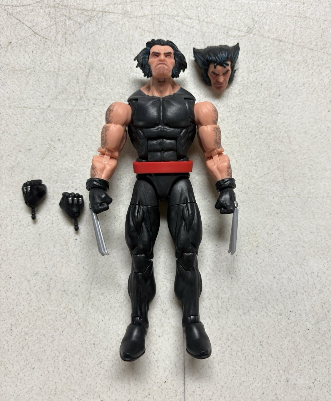 Hasbro Marvel Legends Wolverine 50th Logan X-Men From Psylocke 2 pack Complete