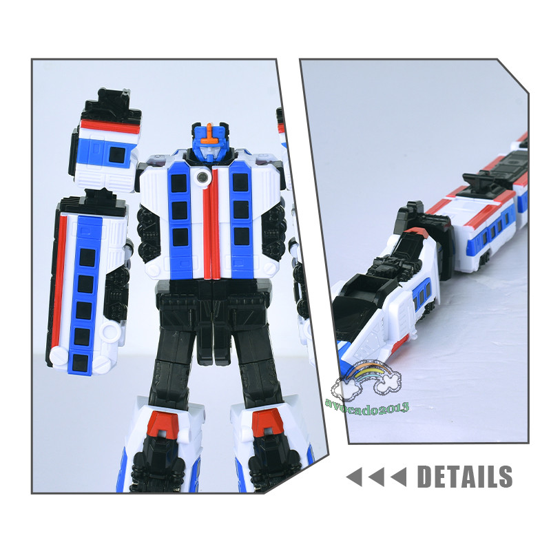 Tobot V Galaxy Detectives Power Train Transforming Vehicles Robot Figure Toy