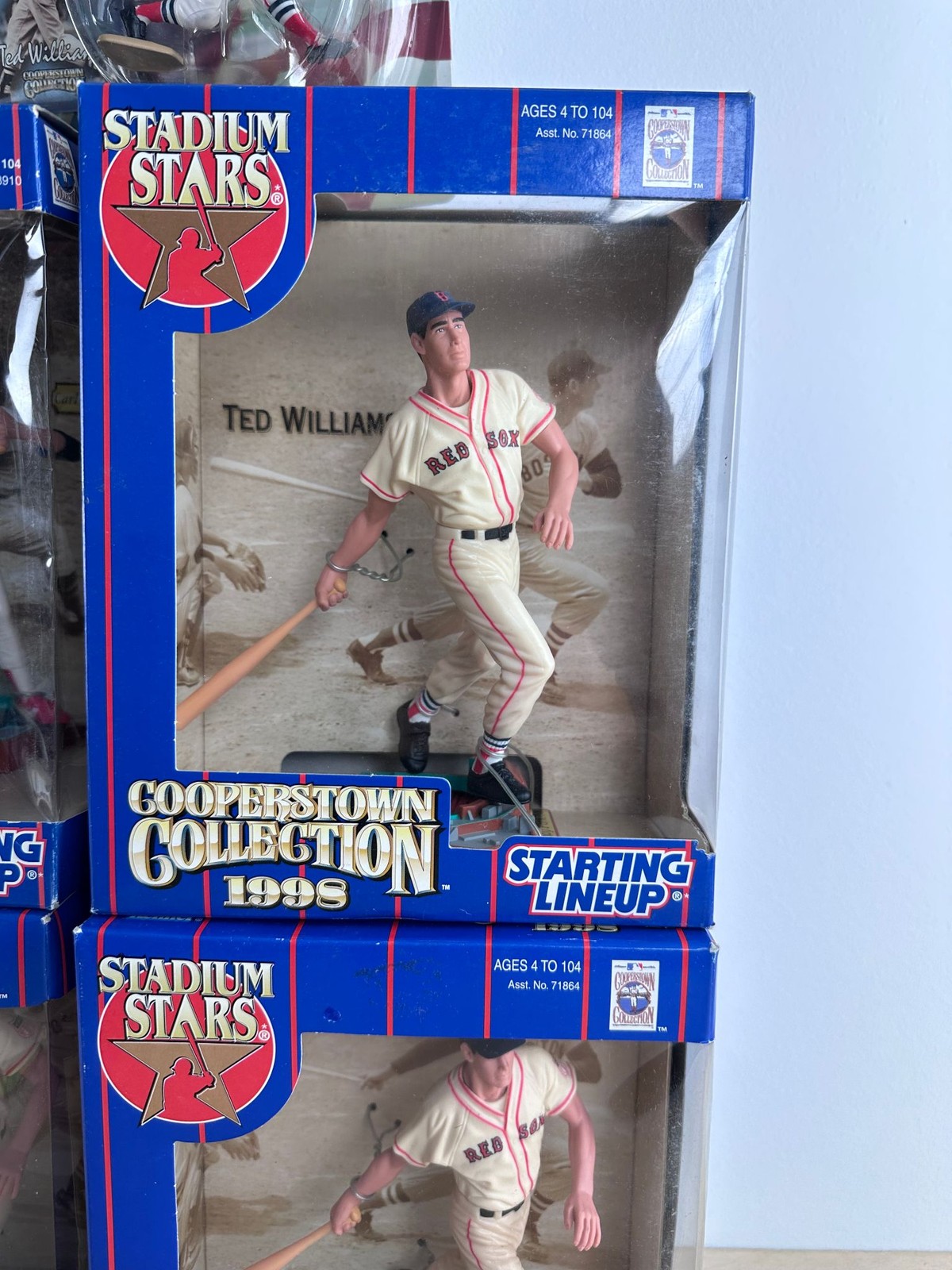Starting Lineup Stadium Stars Ted Williams Lot 5 Cooperstown 1997 1998 Figures