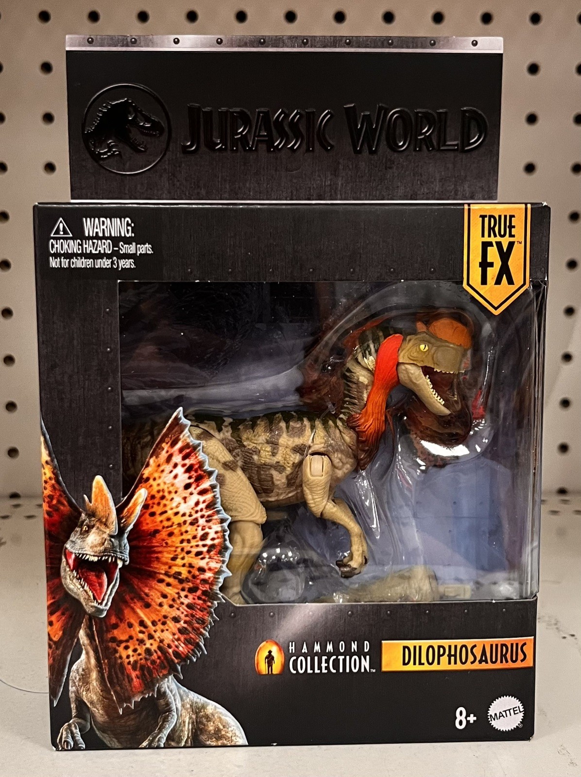 Jurassic World Hammond Collection Dilophosaurus True Fx Figure New 2026 Mattel