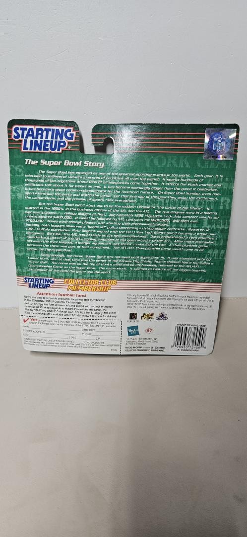 Randall Cunningham 1999 Football 2000 Starting Lineup Kenner