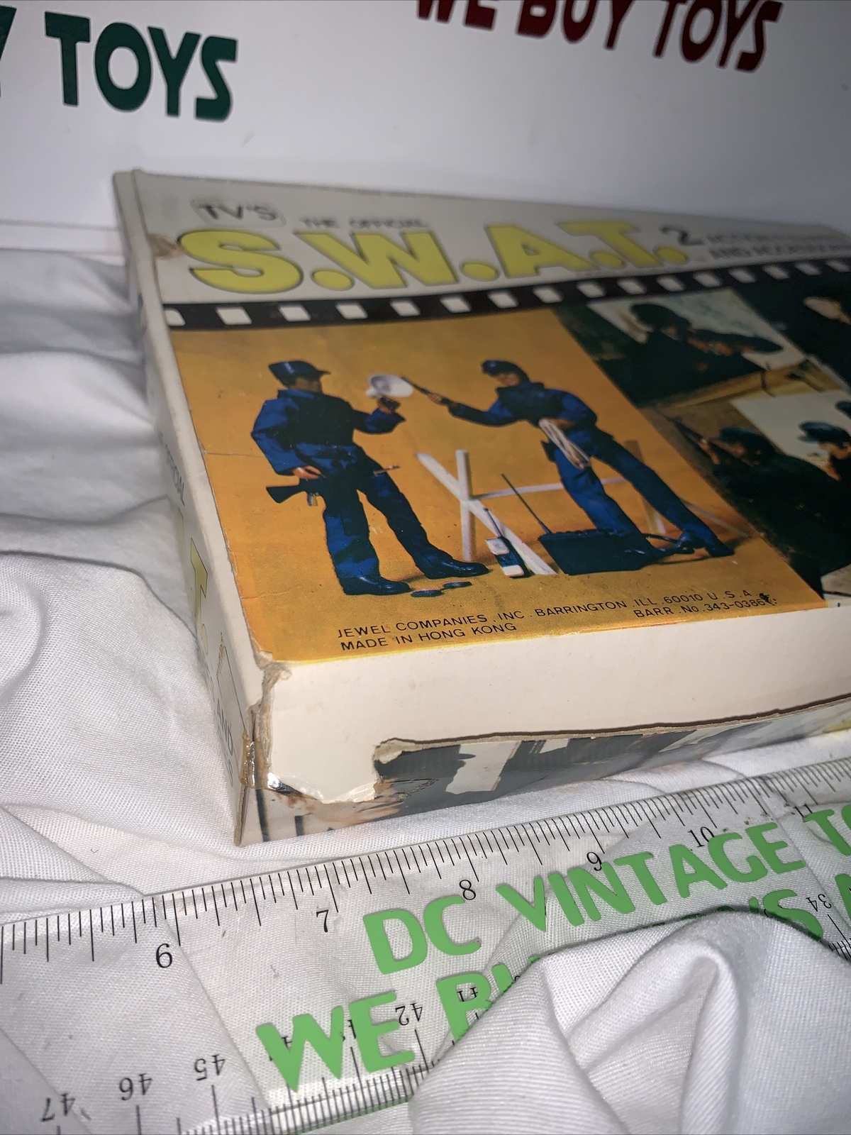 Vintage ACTION FIGURES MIB SWAT S.W.A.T Two pack Gift Set Rare