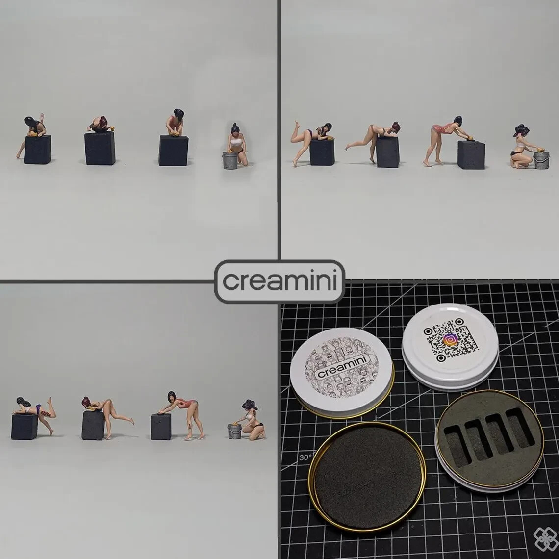 Collector’s Item / Limited / Hot Wash 1:64 Scale Hand Painted Figure Set