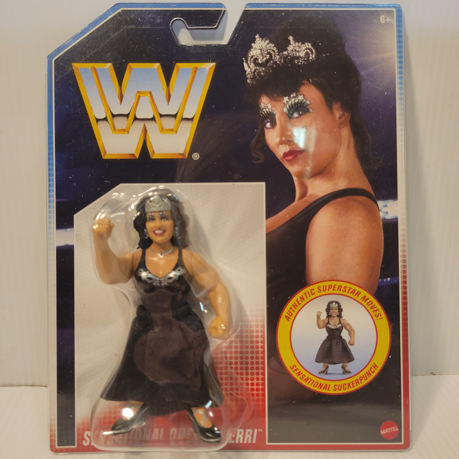 Mattel WWE Sensational Queen Sherri Official Retro Series Figure NIP