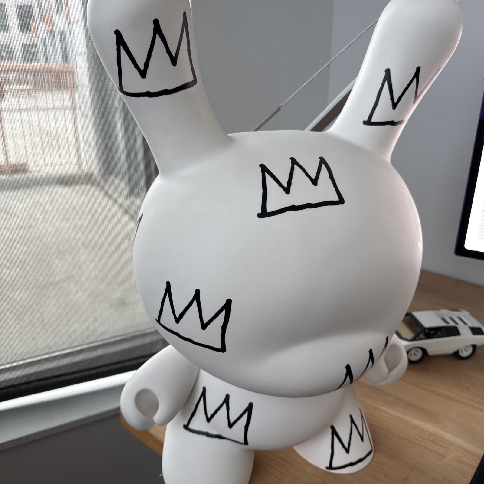 Kidrobot 20” Jean Michel Basquiat Dunny 1/1 Never In Production