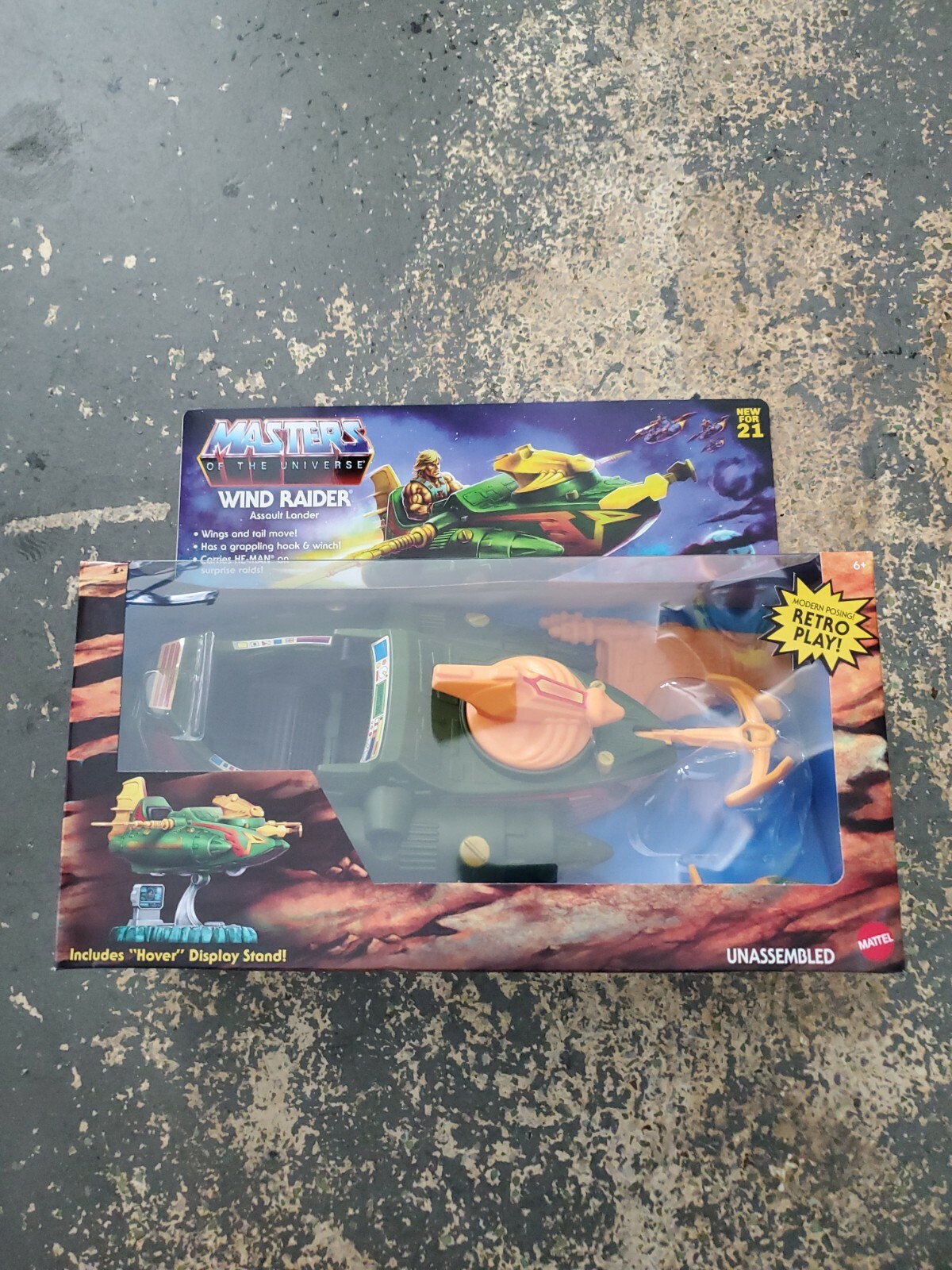 Mattel New For 21 Masters Of The Universe Wind Raider Assault Lander Figure