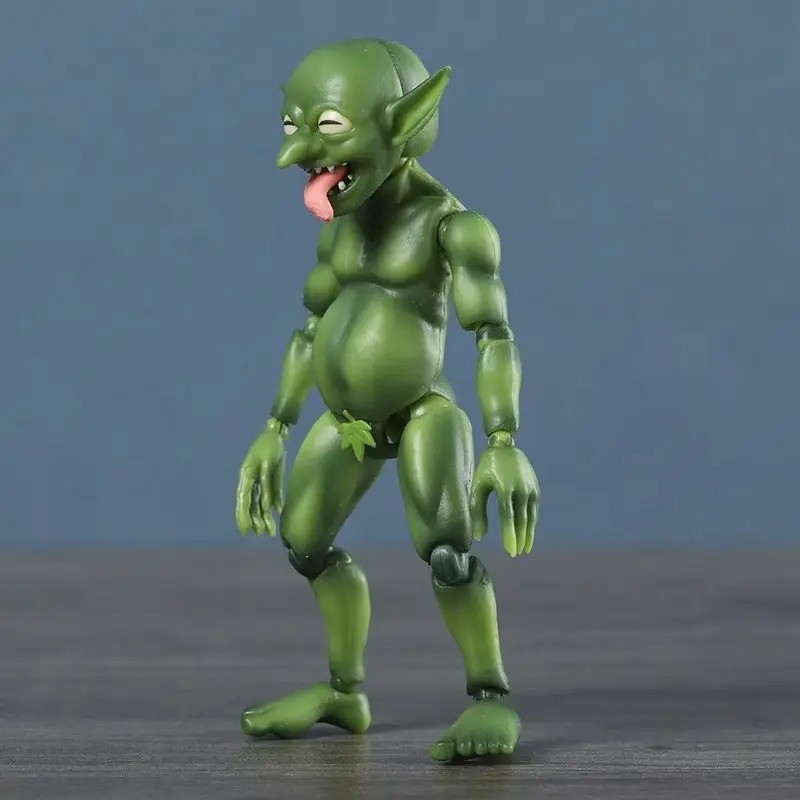 10cm Goblin Articulated Action Figure Model Peripheral Joint Movable Toy