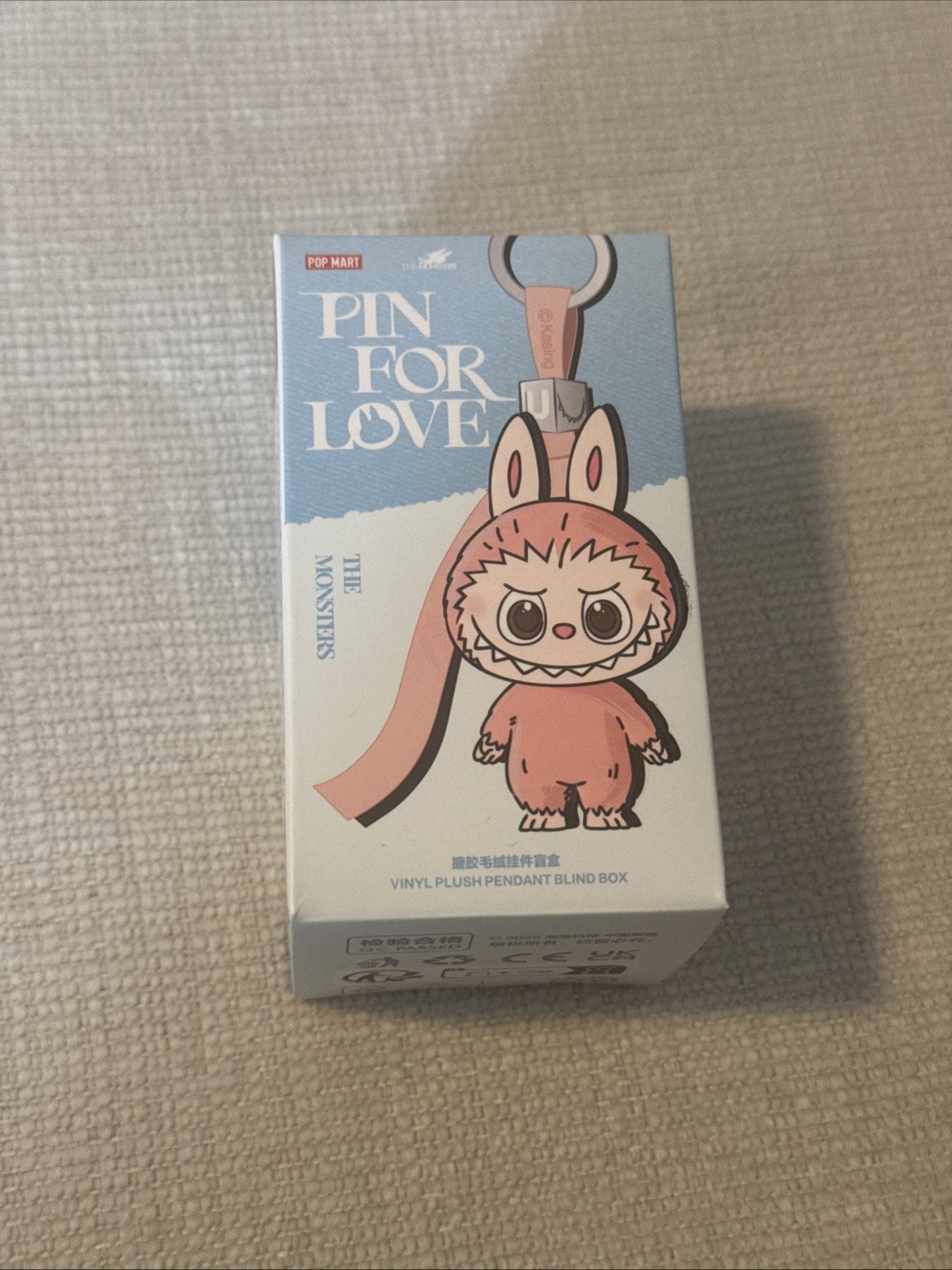 Pin For Love Authentic POPMART Labubu Sealed New Blind Box UNOPENED US Seller