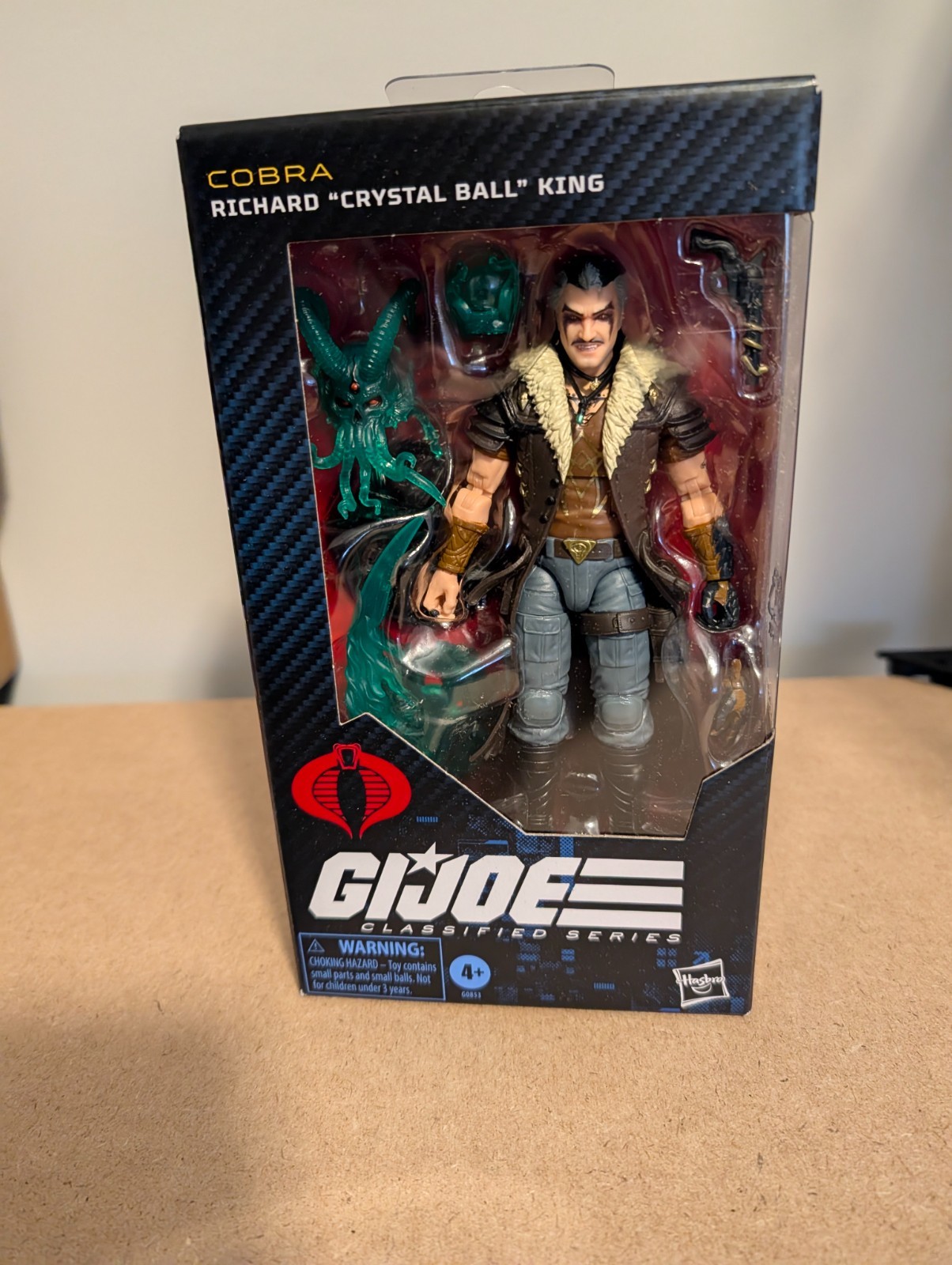 Hasbro G.I. JOE Classified Series #159 RICHARD CRYSTAL BALL KING NEW – IN HAND!!