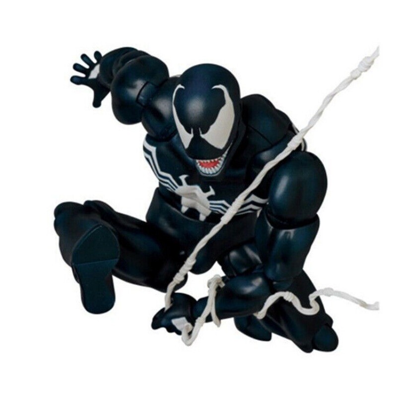 New MAFEX 088 1:12 The Amazing Spider-Man Venom Comic Ver. Action Figure Box Set