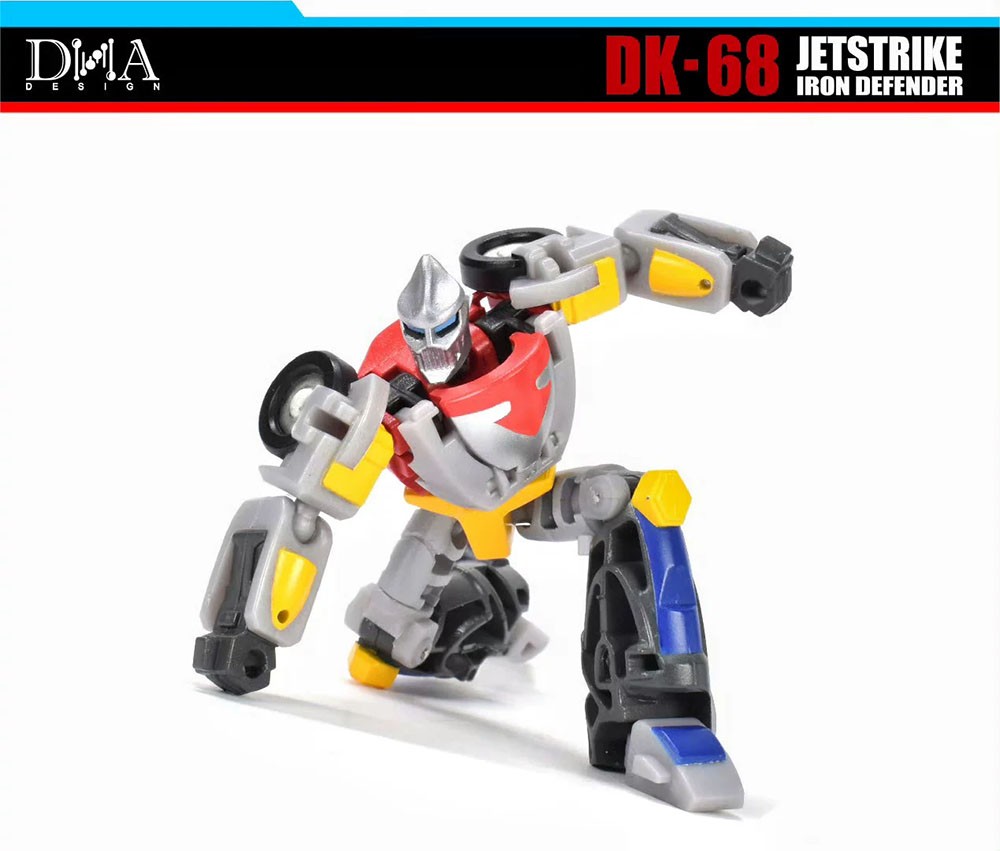 DNA Design DK-68 Wheelie Repaint Jetstrike Iron Defender Accessory Pack