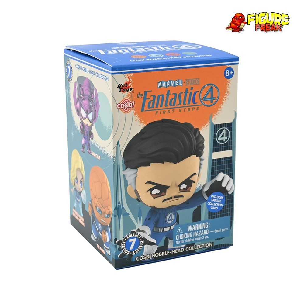 Hot Toys Cosbi Fantastic Four: First Steps Invisible Woman Bobble-Head & Card
