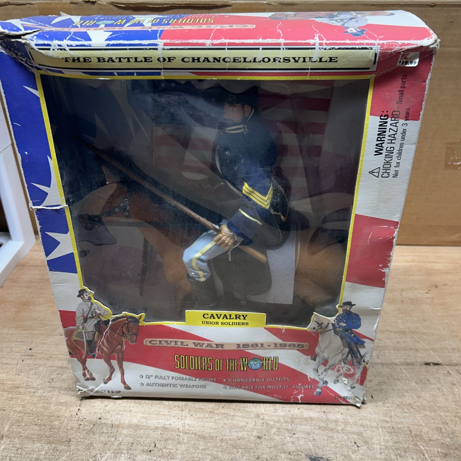 1997 Soldiers Of The World Civil War 1861-65 Battle Of Chancellorsville Cavalry