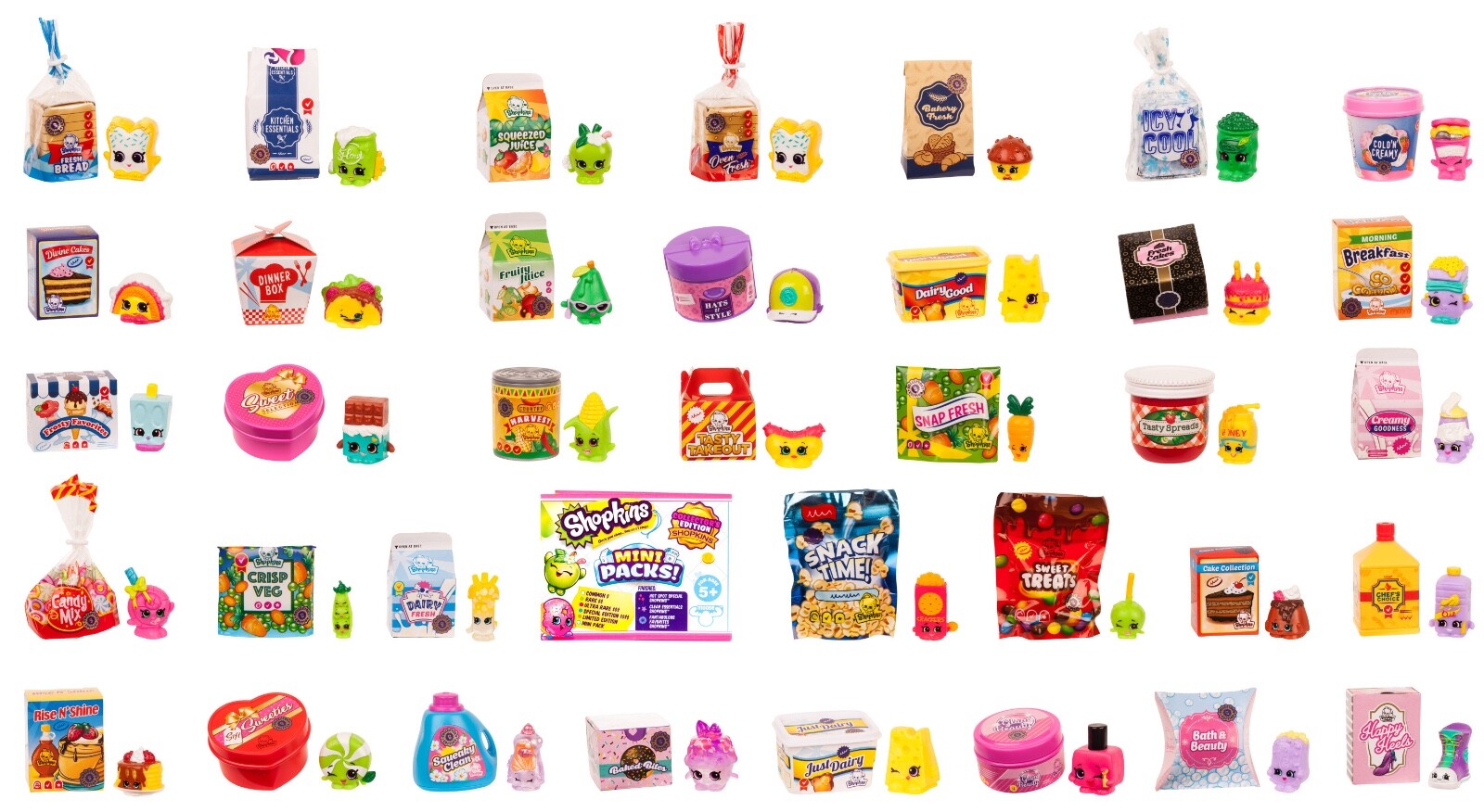 Shopkins Season 10 Collector’s Edition Loose Figure You Choose CE-001 to CE-211