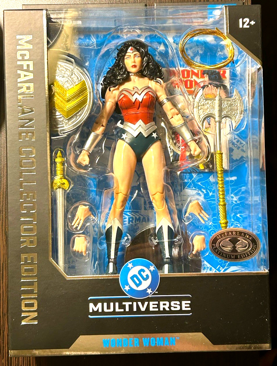 “DC Comics” Wonder Woman McFarlane Platinum (Silver Age variant) #61 New