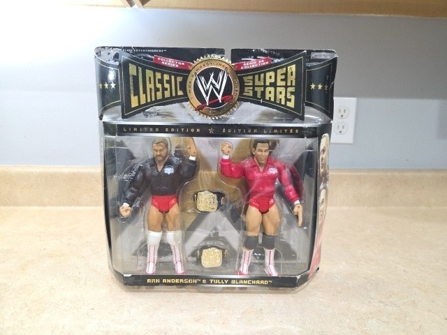 NIB Jakks WWE Classic Superstars ARN ANDERSON, TULLY BLANCHARD