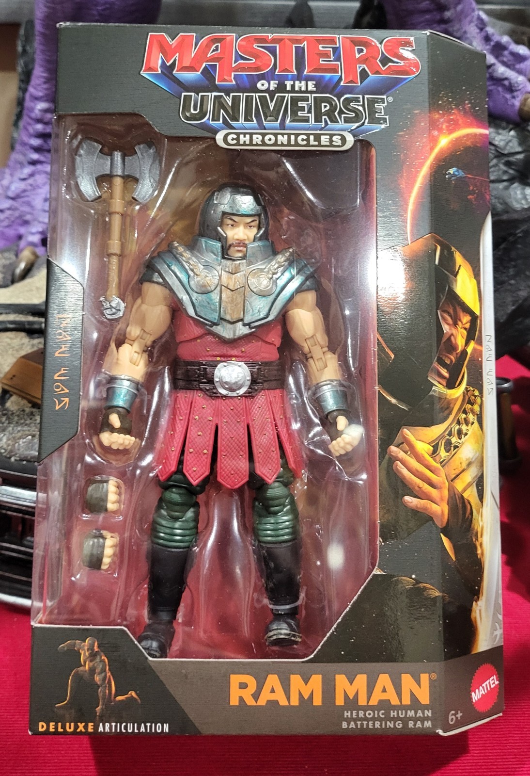Masters of the Universe 2026 Chronicles Core Ram Man Wave 3 Action Figure