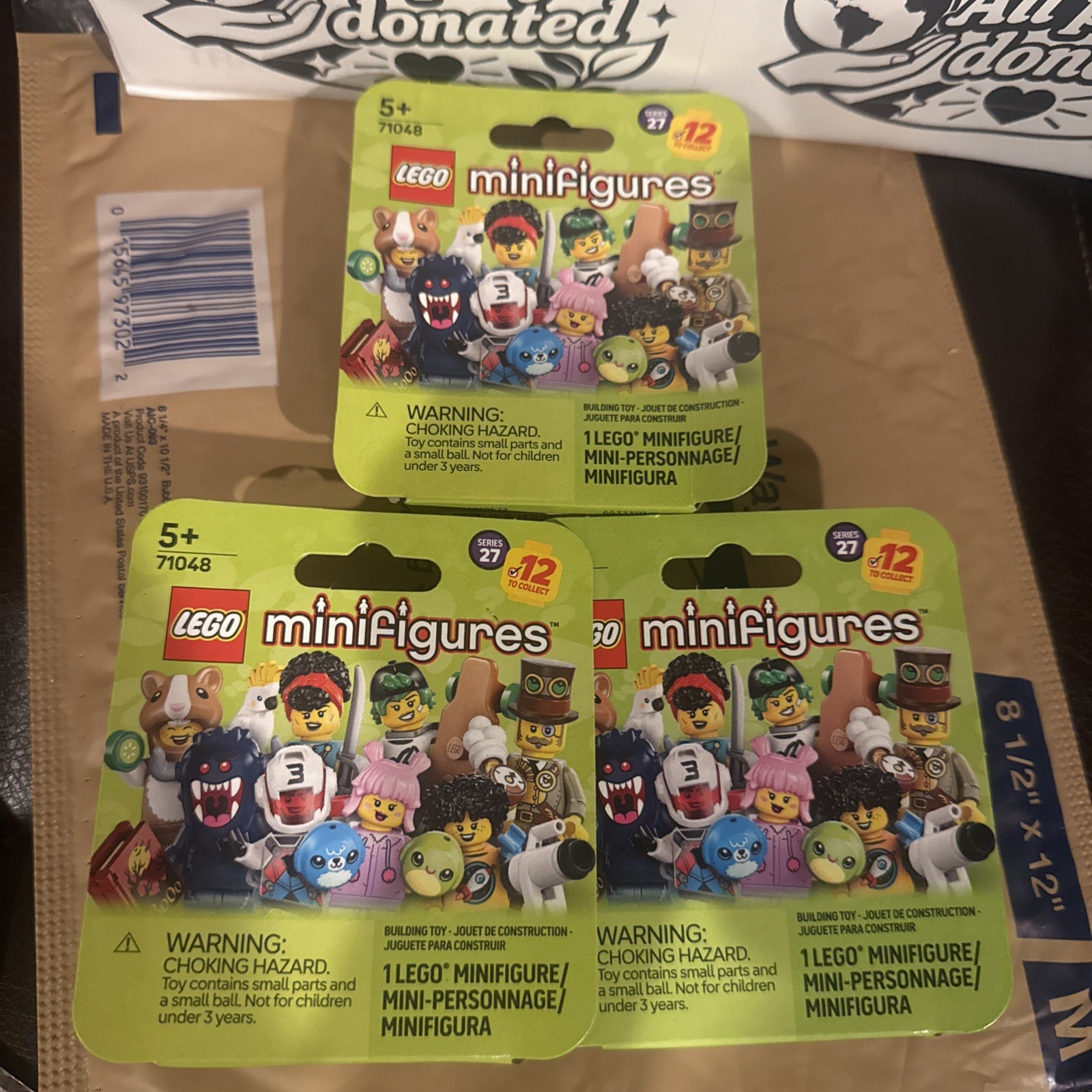 LEGO Minifigures Series 26 Space 71046 Blind Box Lot of 3 New Sealed