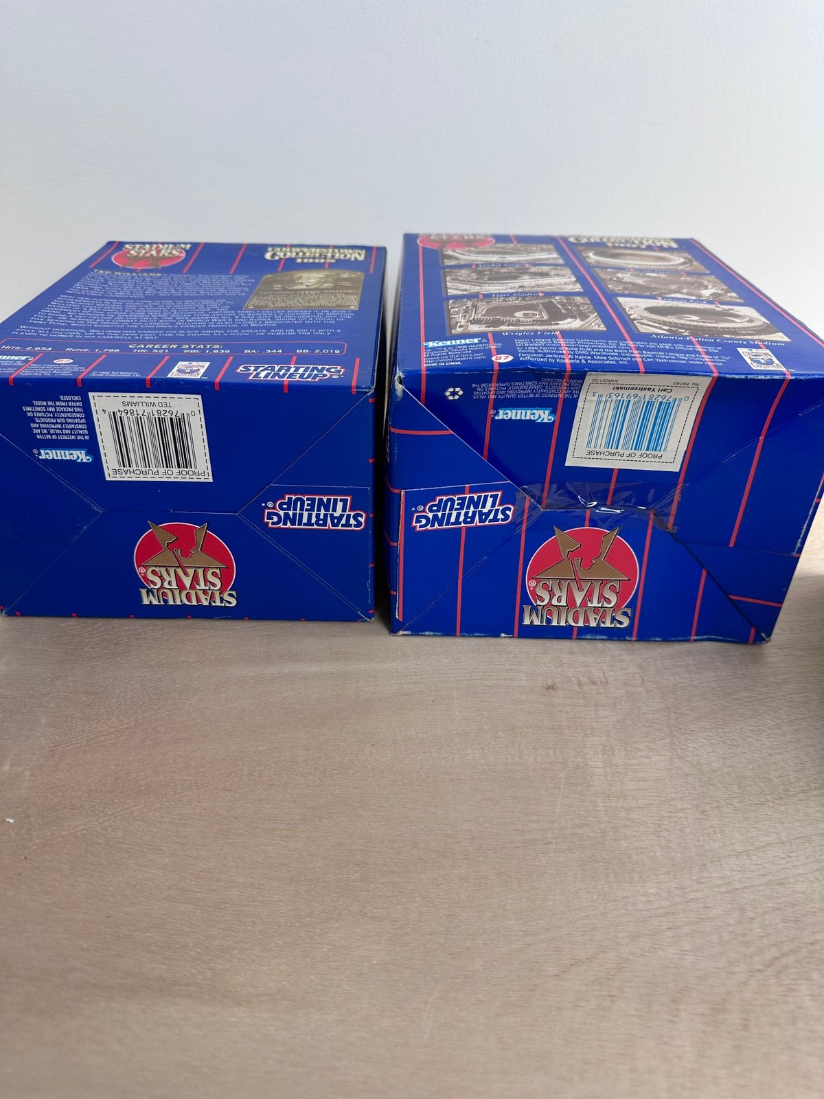 Starting Lineup Stadium Stars Ted Williams Lot 5 Cooperstown 1997 1998 Figures