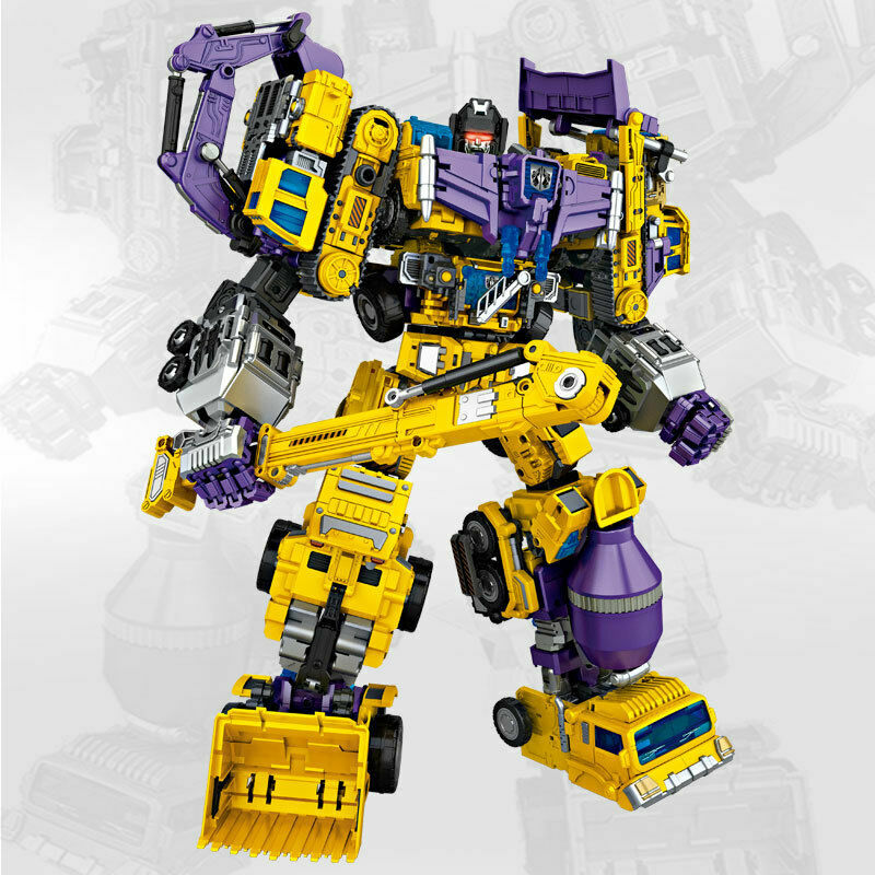 IN STOCK NBK Devastator Transformation Toy Oversize Figure 6 in 1 NEW