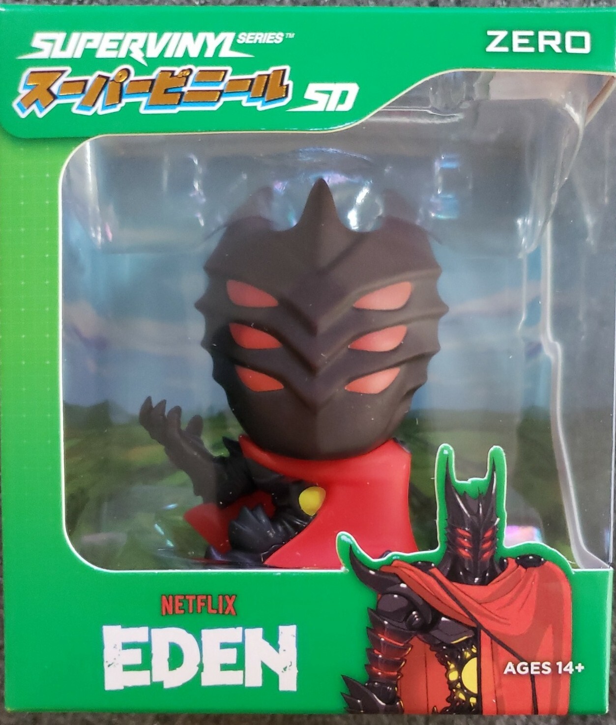 Super7 Netflix Anime Eden Supervinyl Action Figure (3″ Zero) Genuine BRAND NEW