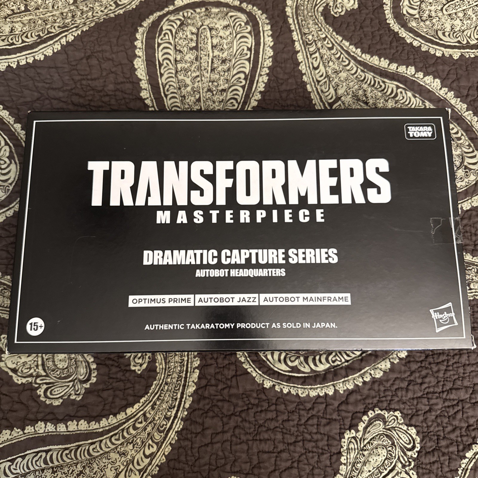 Hasbro Takara Tomy Transformers Masterpiece Dramatic Capture Series Autobot HQ