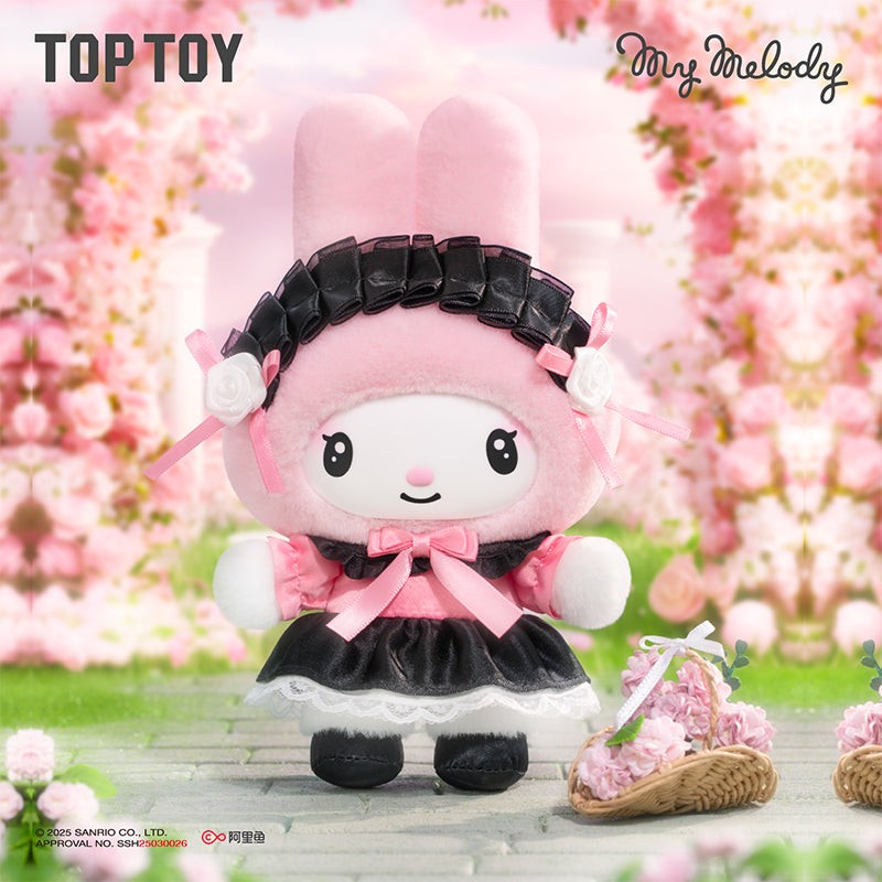 TOPTOY x SANRIO Kuromi My Melody Blind Box Angel Garden Series Plush Pendant