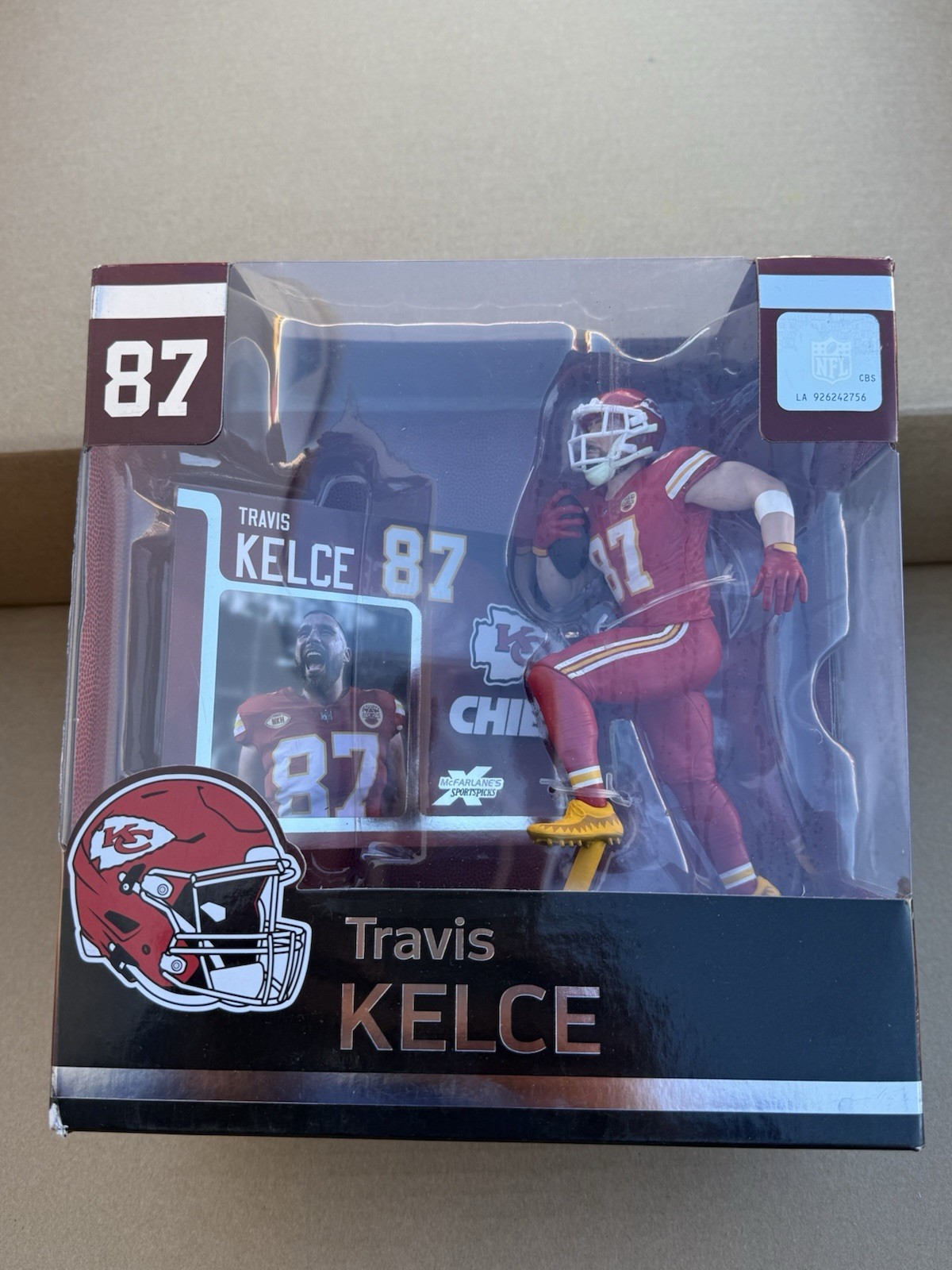 2024 McFarlane NFL Legacy Series Kansas City Chiefs Travis Kelce 6in. Figure