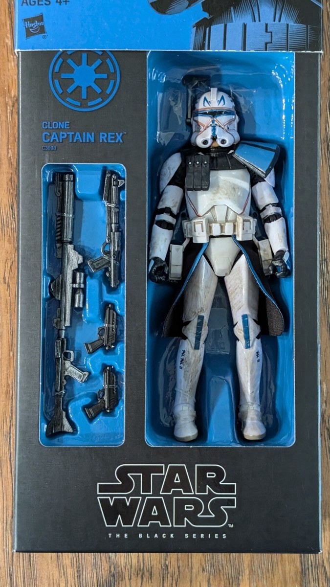 NEW Clone Captain Rex 2017 HasCon Exclusive STAR WARS Black Series NEW MIB #2 D1