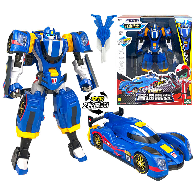 Tobot V Galaxy Detectives 9.5″ Transform Figure Boys Toy Car Truck Vehicle Robot