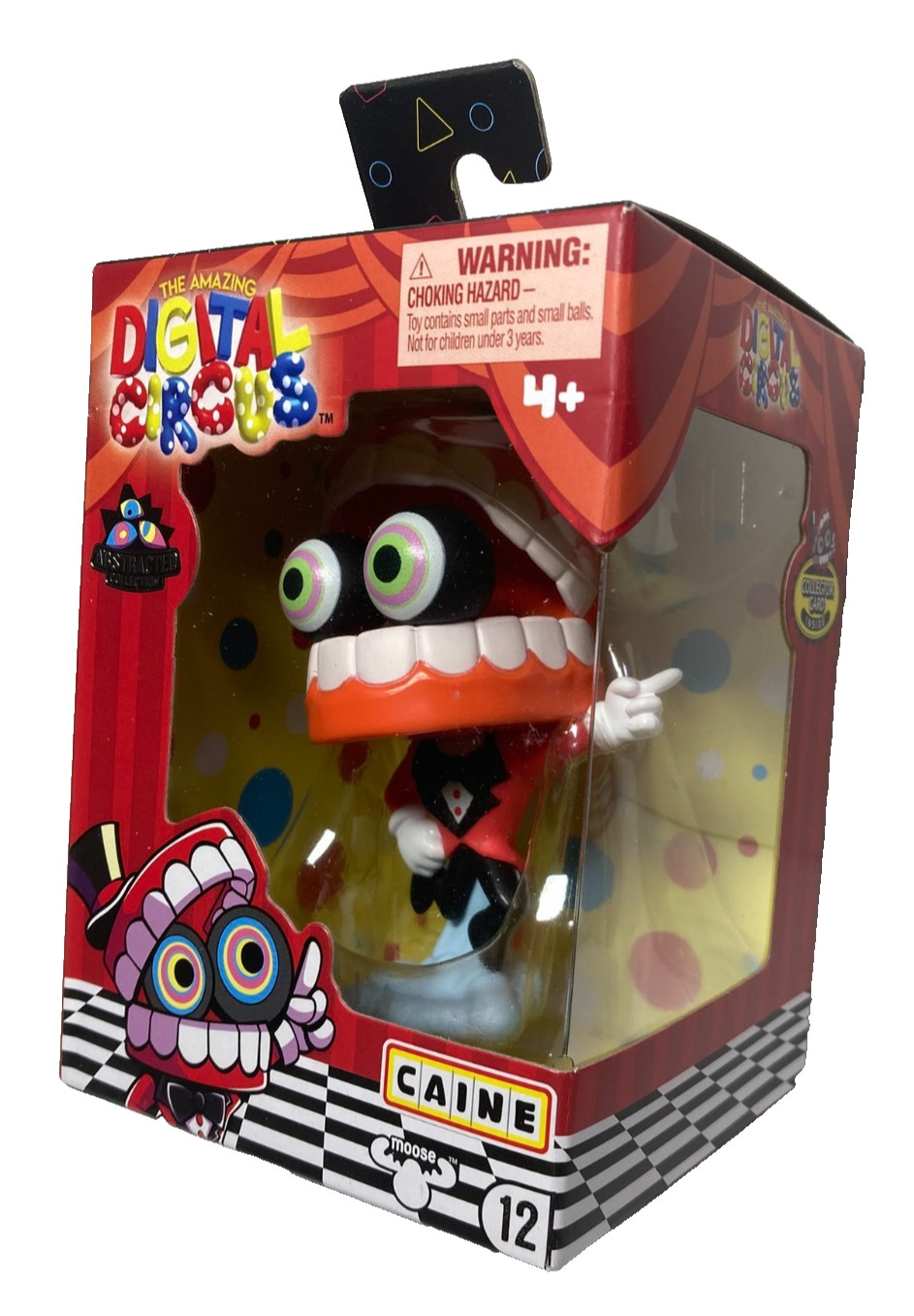 The Amazing Digital Circus Abstracted Full Set Of 4 Figure Vinyl 4” & Display