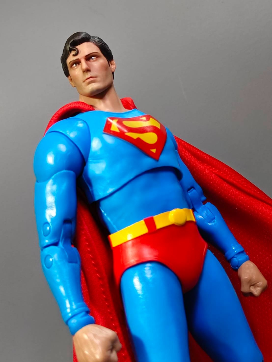 1/10 Superman Christopher Reeve head for mcfarlane toys shipped within 7 Day