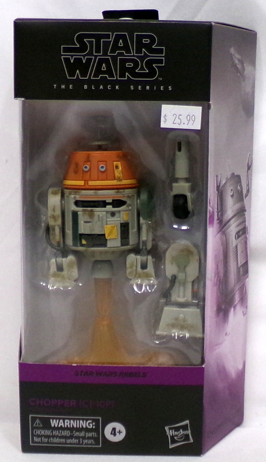 Hasbro Star Wars Rebels The Black Series #08 Chopper (C1-10P) 6″ Figure New