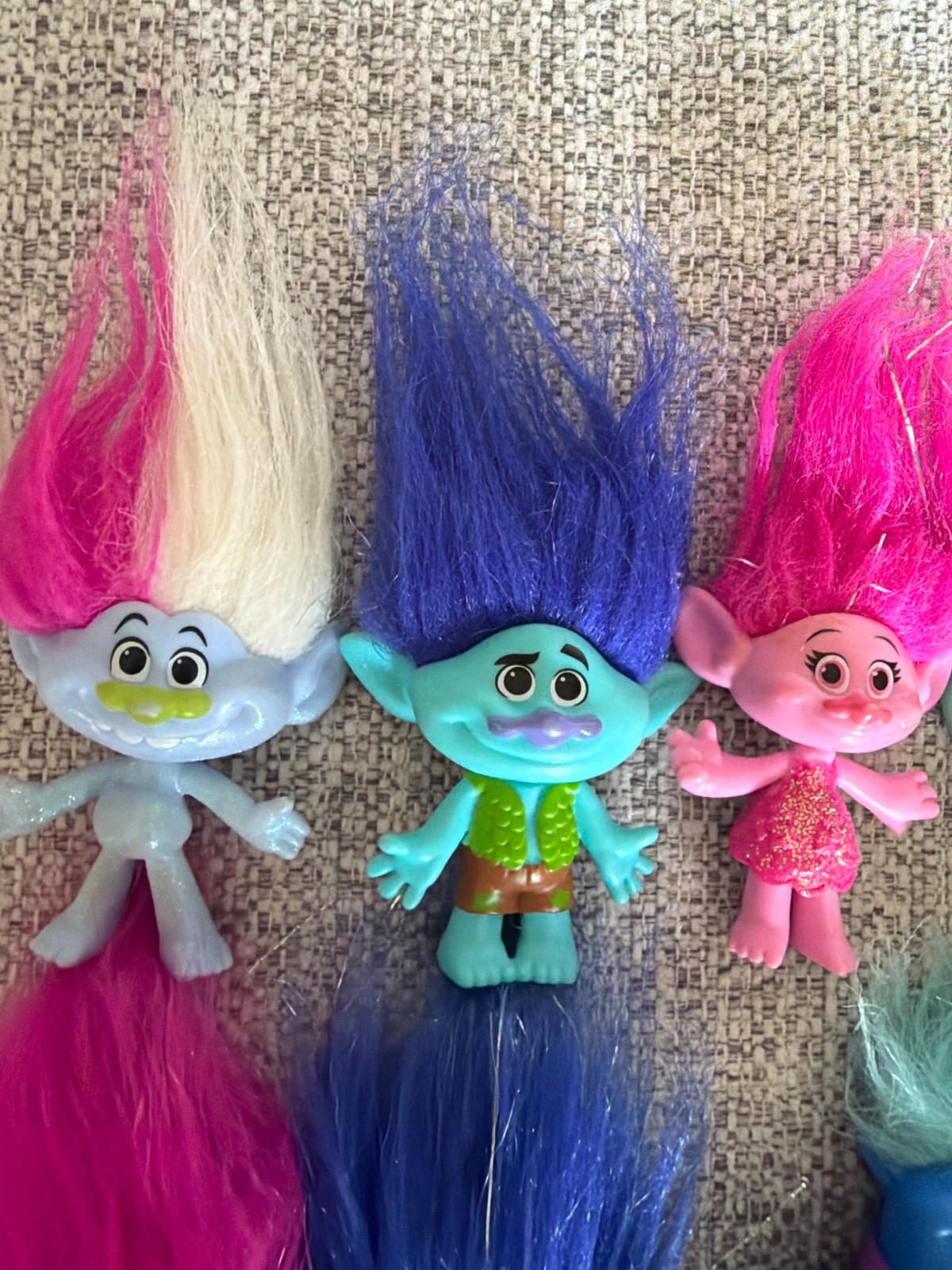 Dreamworks Trolls Movie Mixed Lot of 32 Figures Few Misc Accessories Toys Hasbro
