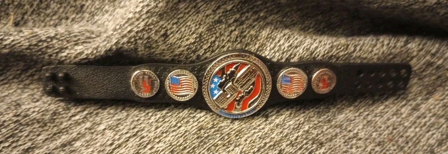 Mattel Elite WWE United States Spinner Championship Title Belt Shiny US Cena