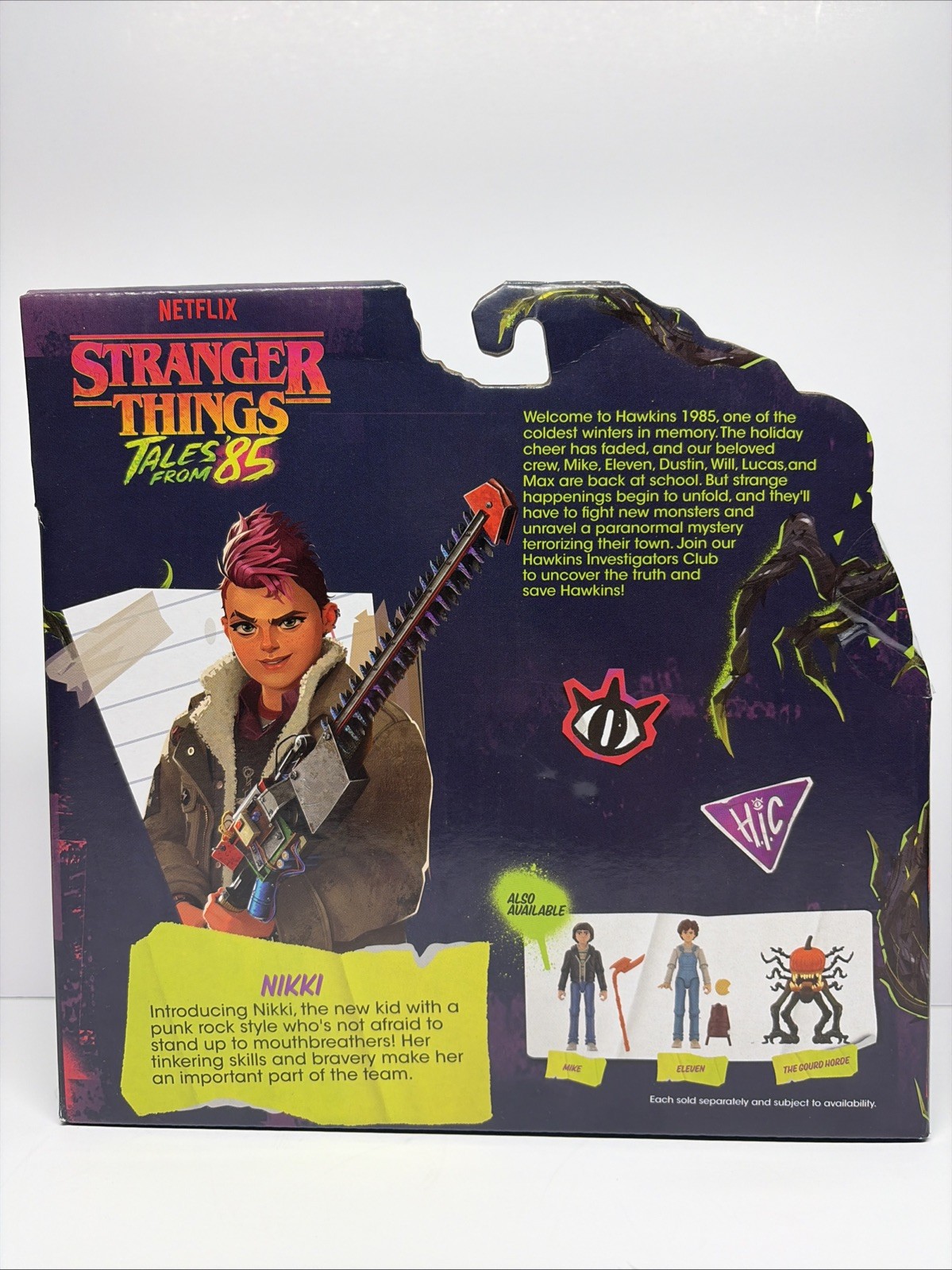 Stranger Things Tales From 85 Will Byers & Nikki Baxter Figure Lot Jazwares NEW