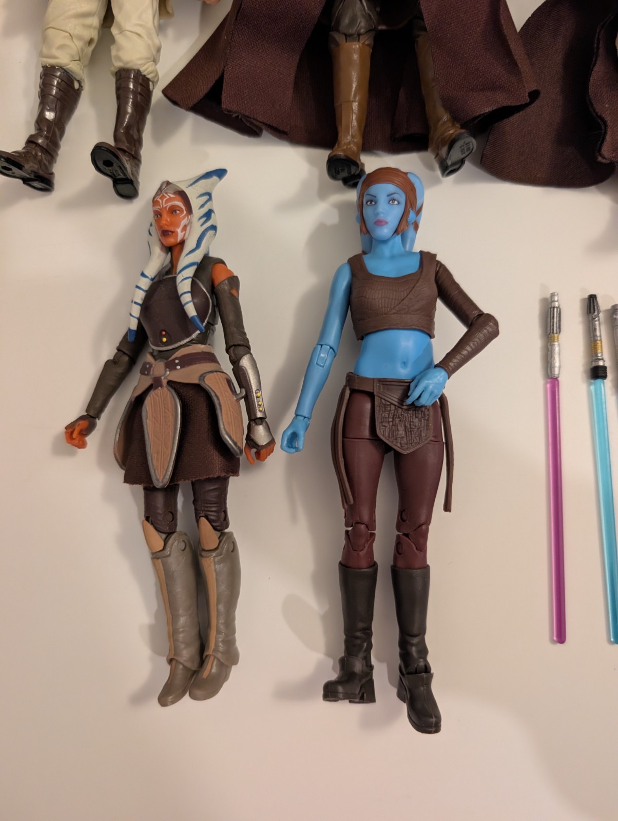 Hasbro Star Wars Black Series Figures Lot Jedi Clone Wars Obi-Wan Ahsoka Windu