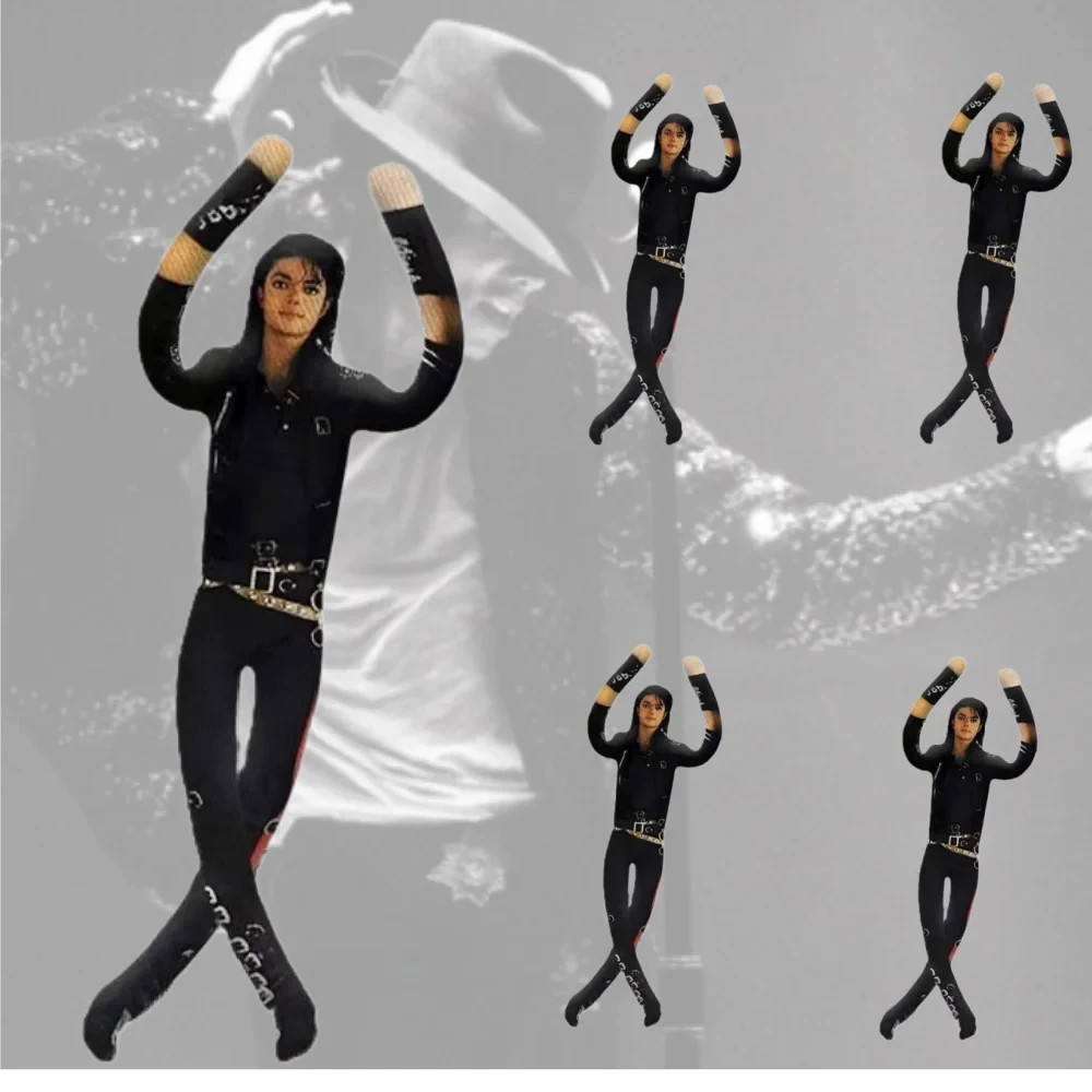 Michael Jackson Cosplay Doll Plush Stuffed Figure Abstract Joint Mobility Toy US