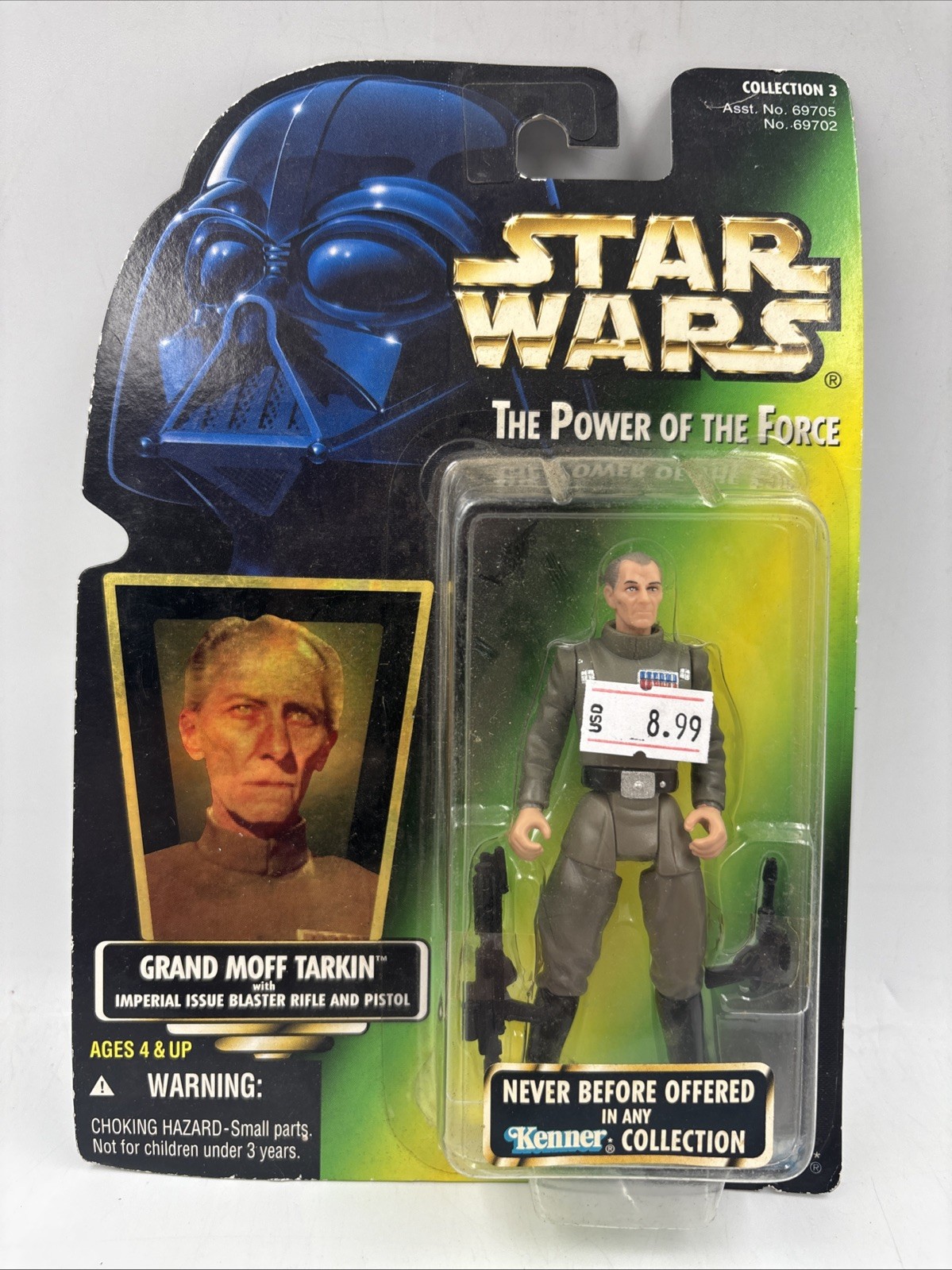 1990’s Kenner/Hasbro Star Wars The Power of the Force 3.75 Action Figure Lot NIB