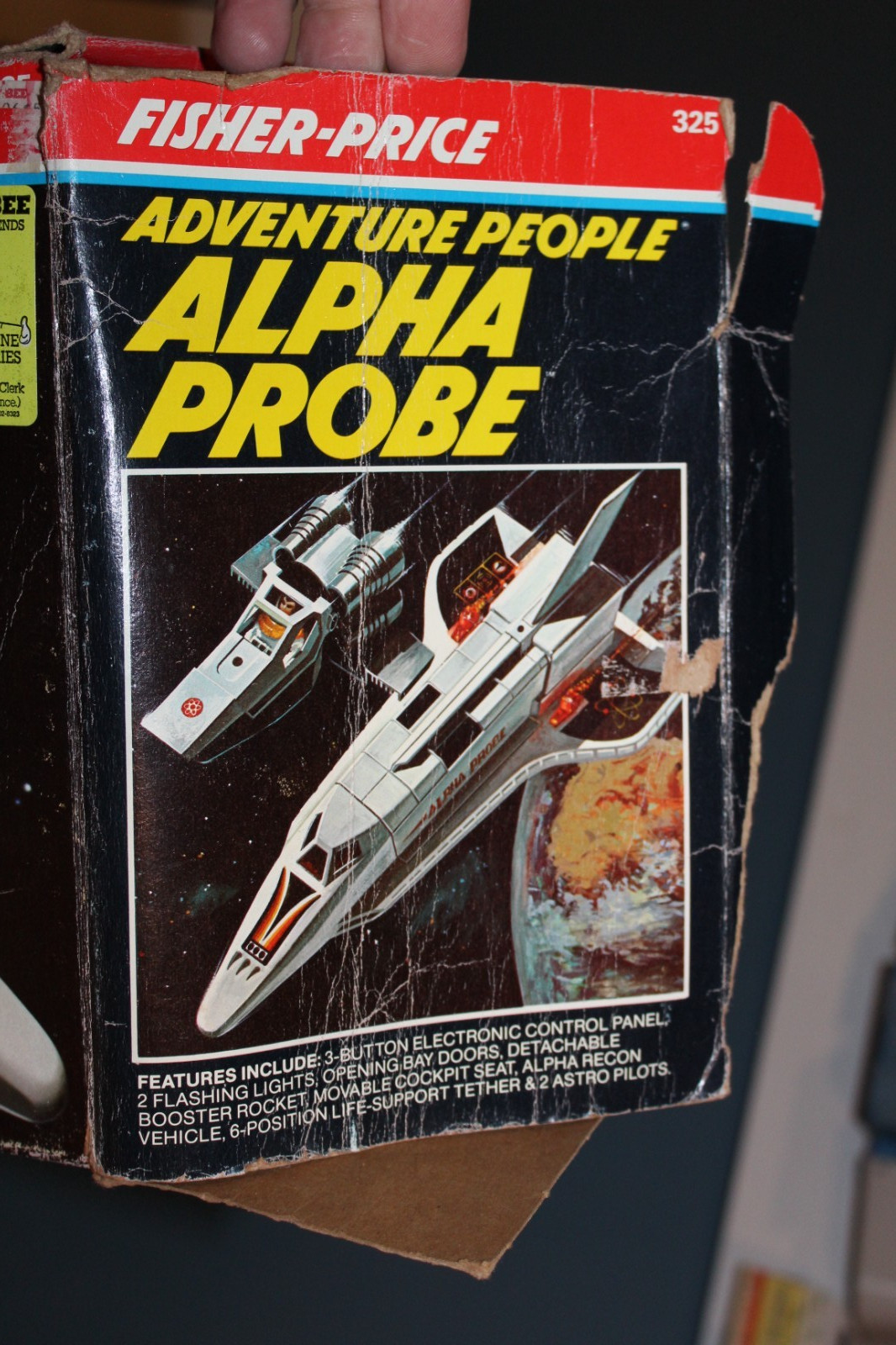 VTG 1979 Fisher-Price Adventure People #325 Alpha Probe Space Shuttle WORKS 99%