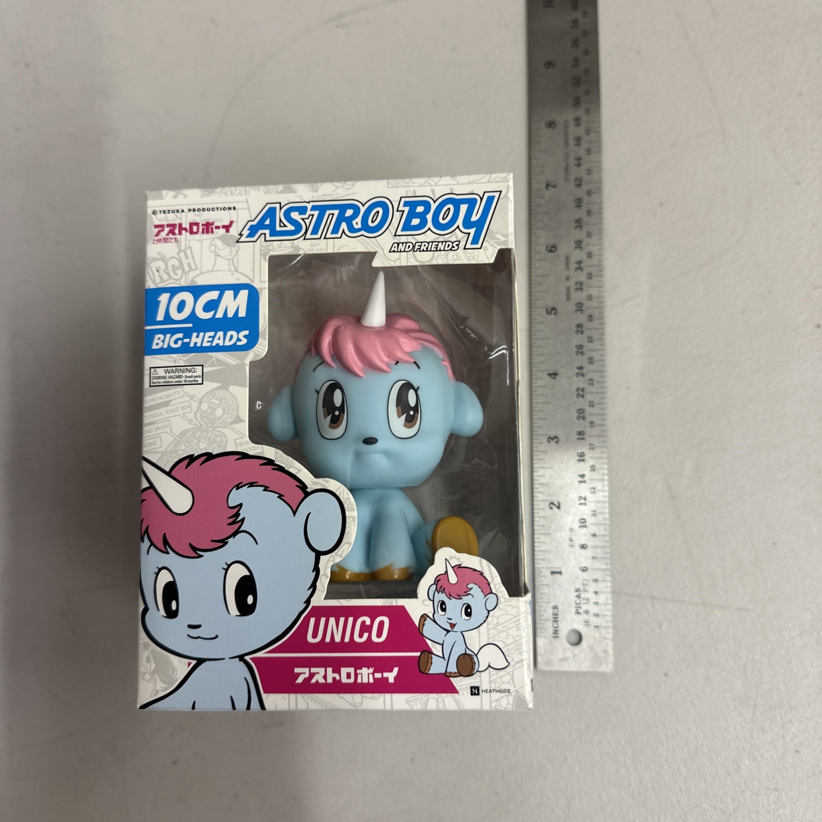 UNICO Tezuka Astro Boy & Friends 10cm BIG-HEADS vinyl Figure Heathside NIB