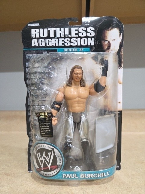 2008 Jakks WWE Ruthless Aggression PAUL BURCHILL series 37 action figure