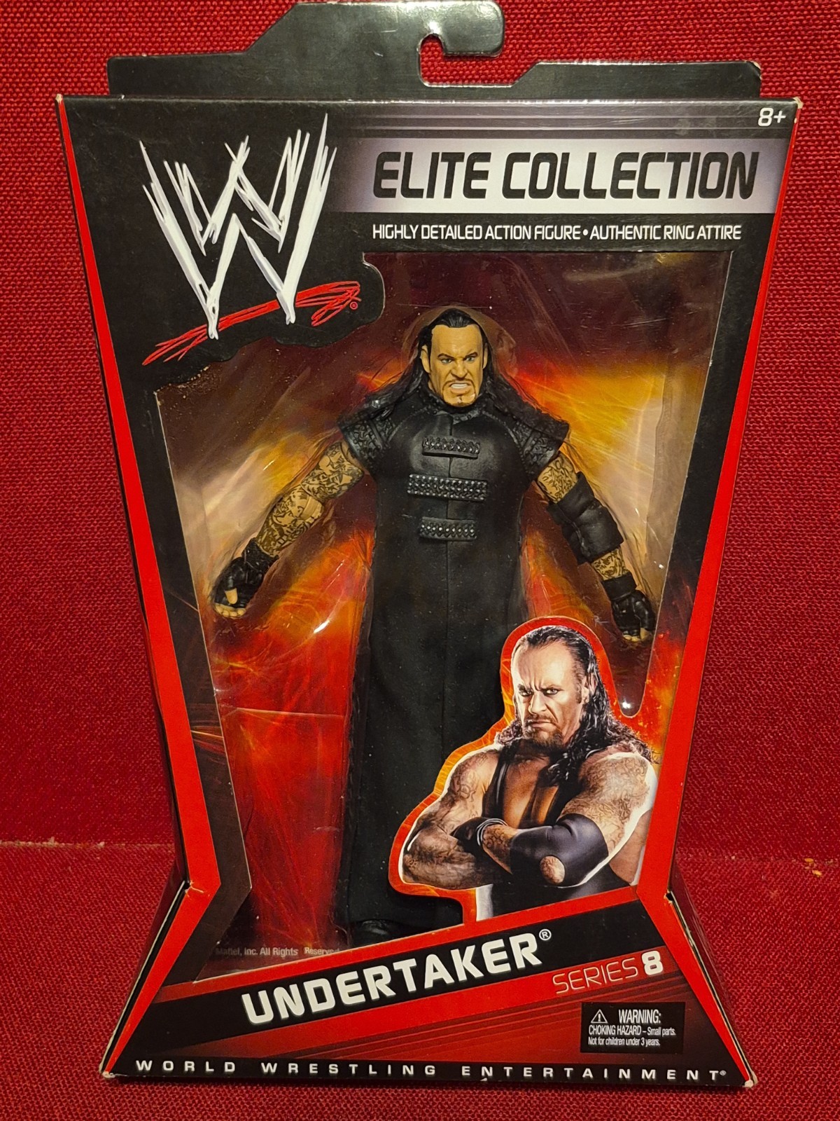 WWE MATTEL Elite Collection Series 8 THE UNDERTAKER Wrestling Action Figure
