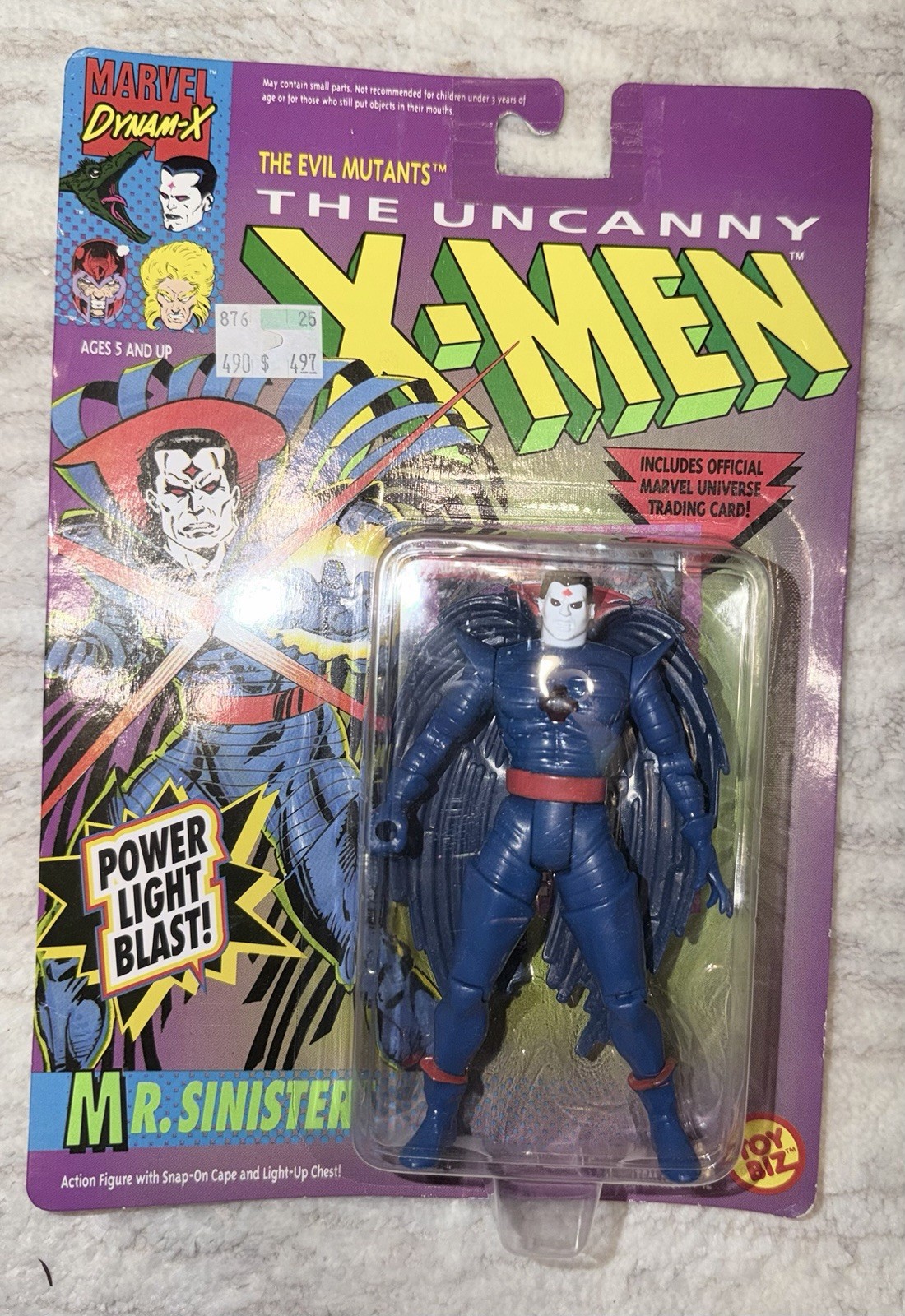 NEW 1992 Marvel The Uncanny X-Men Mr. Sinister Action Figure by Toy Biz