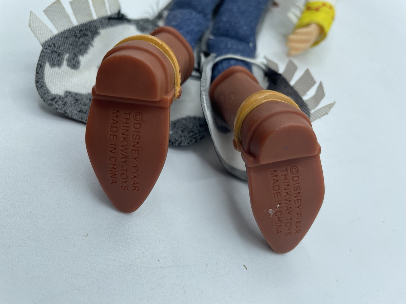 Vtg DIsney Pixar Toy Story Thinkway Toys Woody Jessie Pull String Dolls No Hats