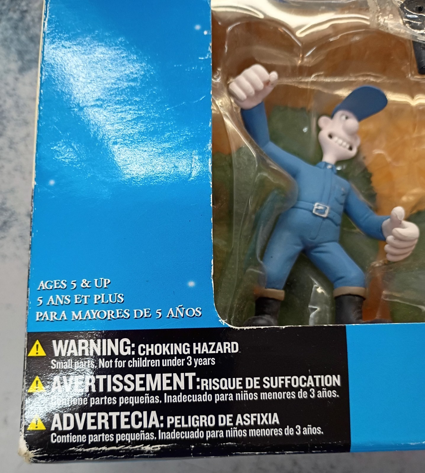 Wallace & Gromit Curse Of Were Rabbit Carrot Collector Figure Set 2005 w/Box SEE
