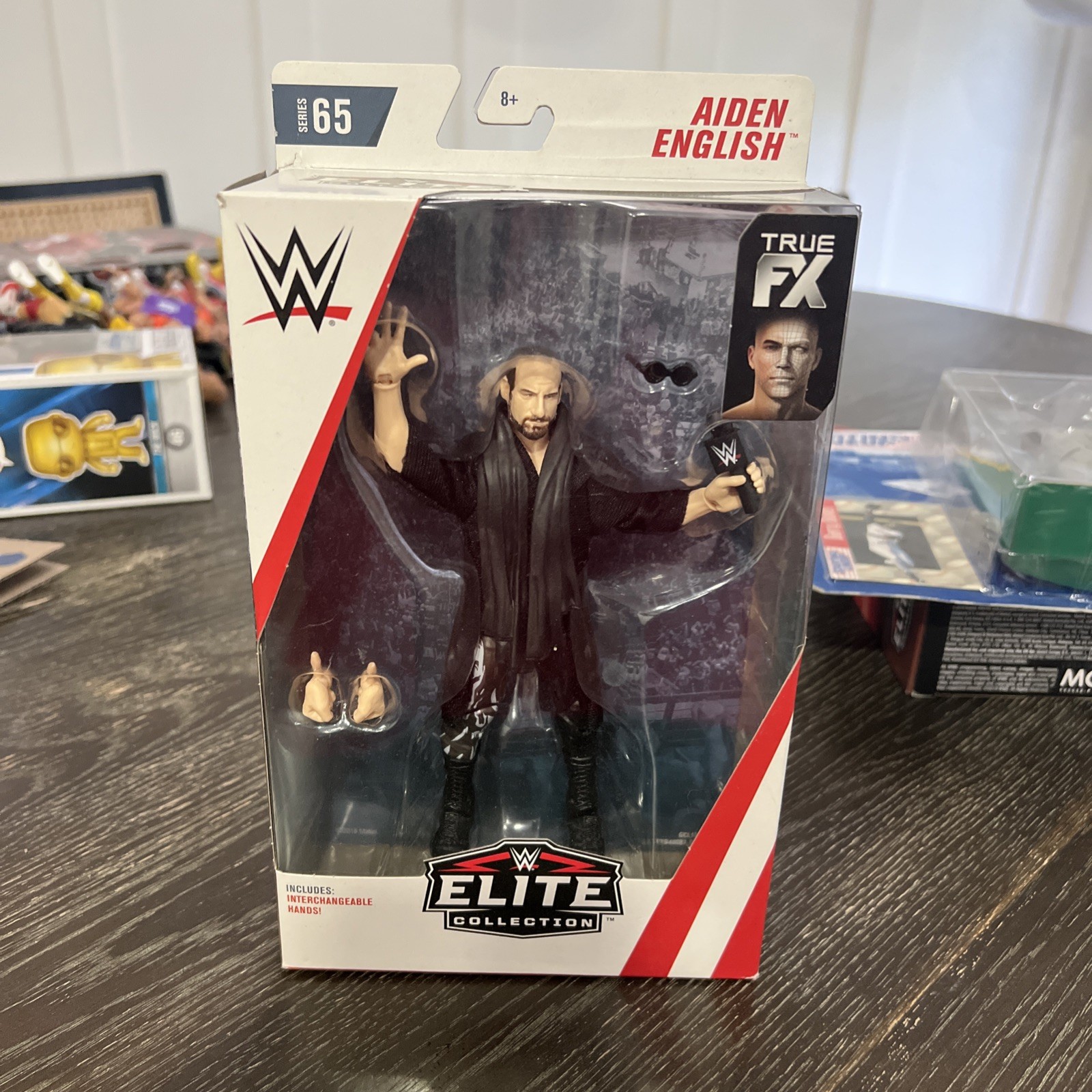 WWE True FX Elite Collection Series 65 Aiden English Wrestling Action Figure NIB
